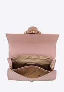 Mini-Köfferchen mit einer glänzenden Schnalle, gedämpftes rosa, 96-4Y-229-P, Bild 3