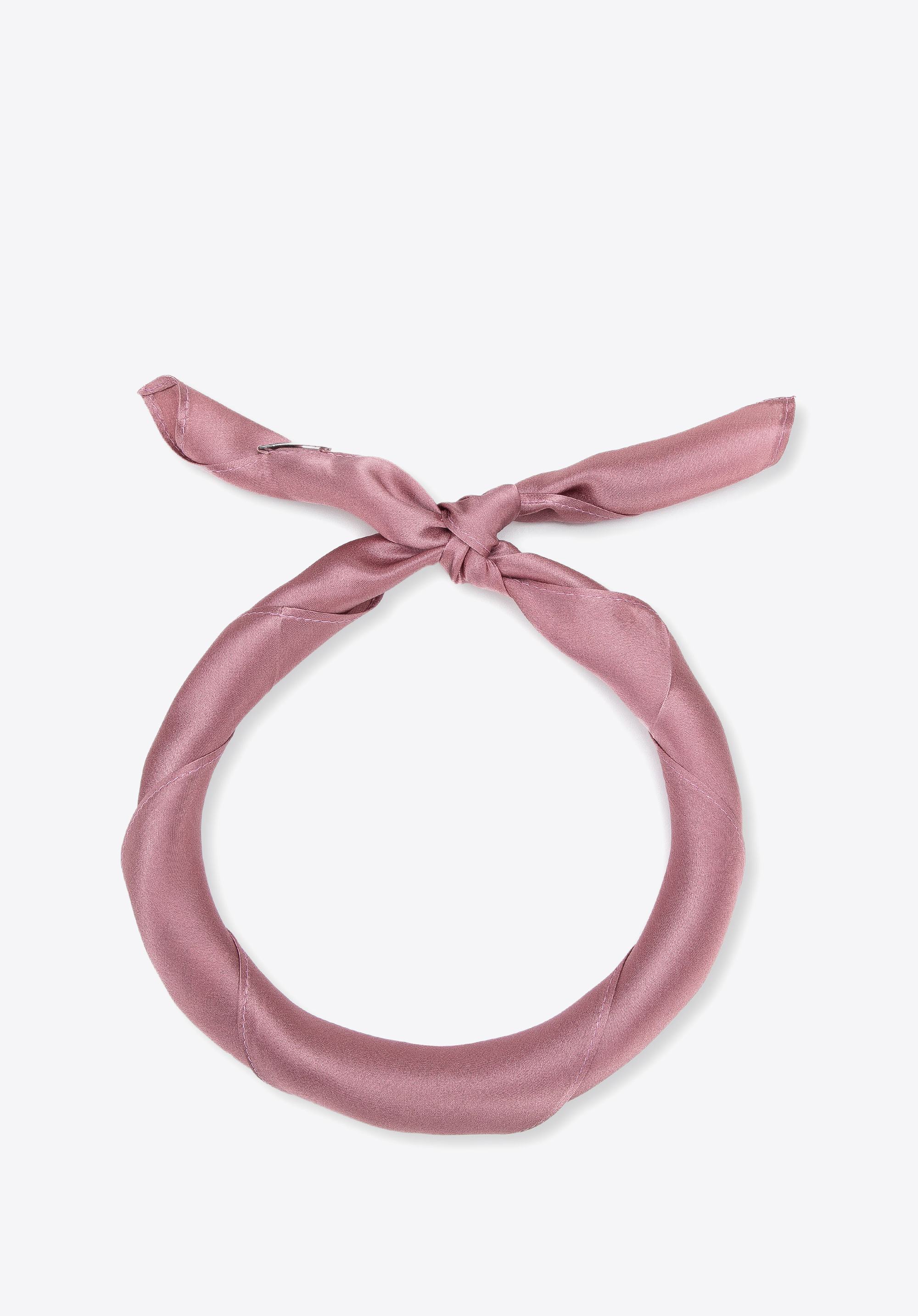 Seidentuch für Damen, gedämpftes rosa, 95-7D-S01-1, Bild 1