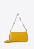 Baguette Tasche mit Kette, gelb, 93-4Y-420-0Y, Bild 3