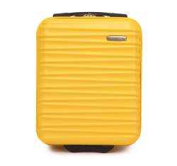 Kabinenkoffer aus ABS mit Rippen, gelb, 56-3A-315-50, Bild 1