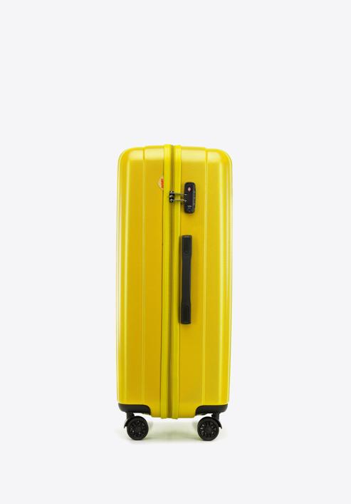 Großer Koffer aus Polycarbonat, gelb, 56-3P-713-50, Bild 2