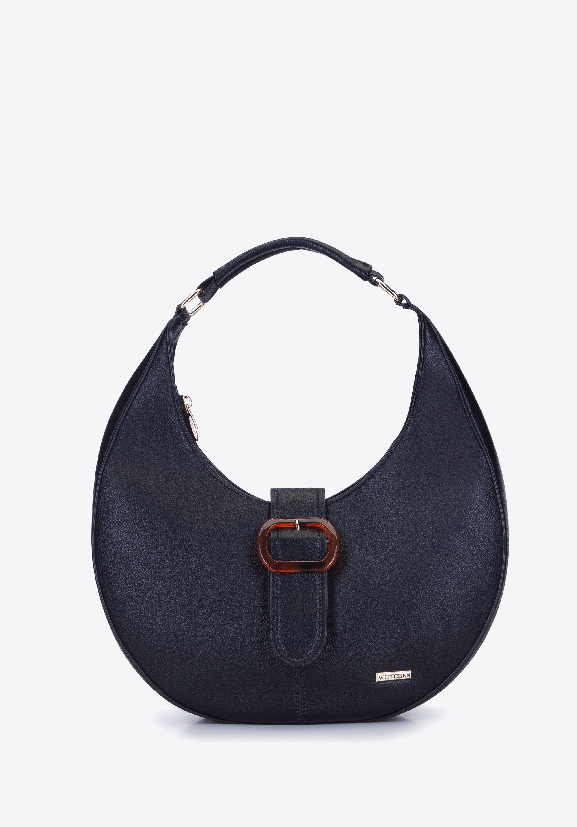 Halbmond-Tasche mit Schnalle