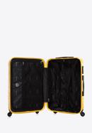 Mittelgroßer Koffer mit Gepäckanhänger, gelb, 56-3A-312-35Z, Bild 6