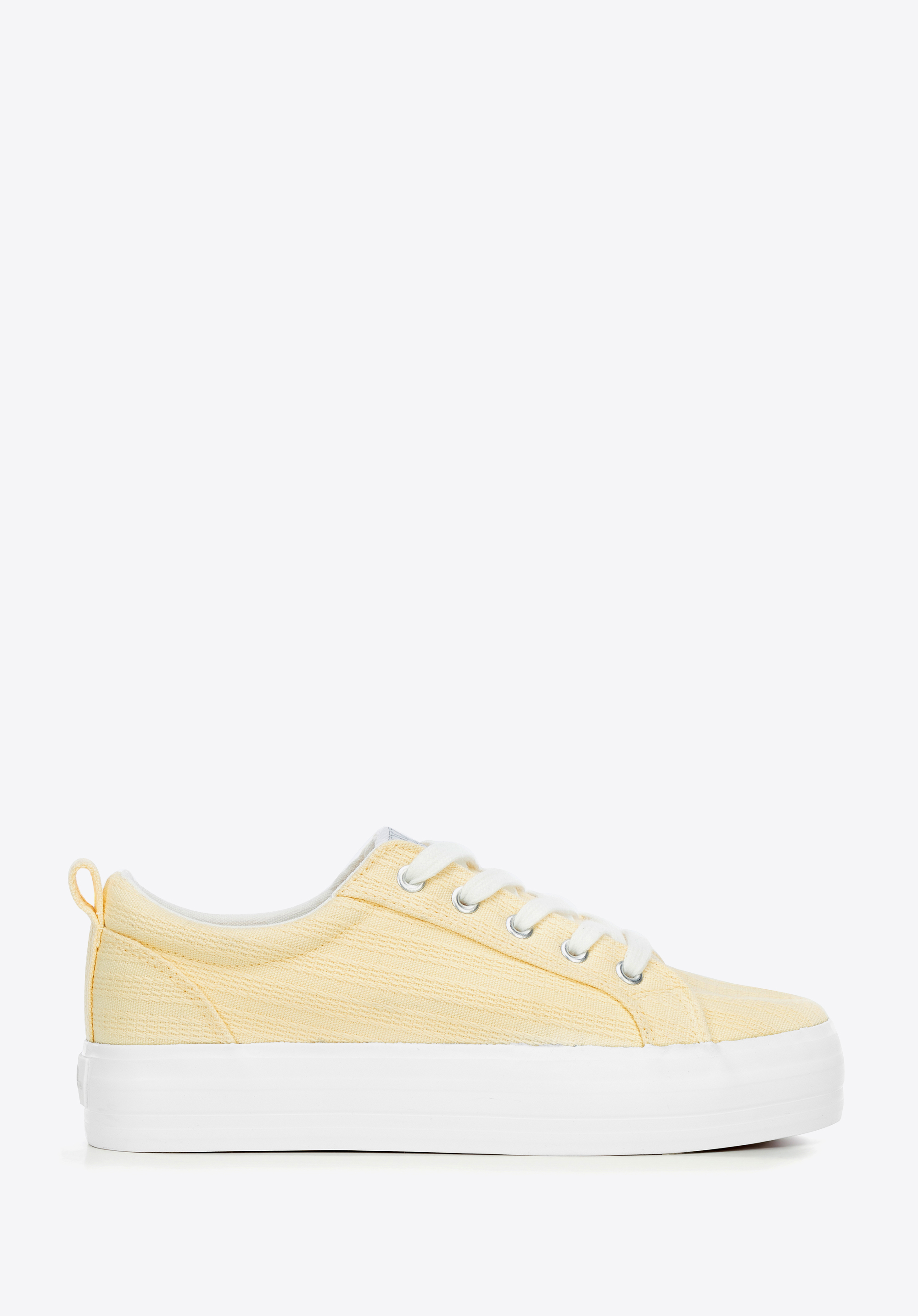 Plateau-Sneaker für Damen, gelb, 100-DP-801-Y-39, Bild 1