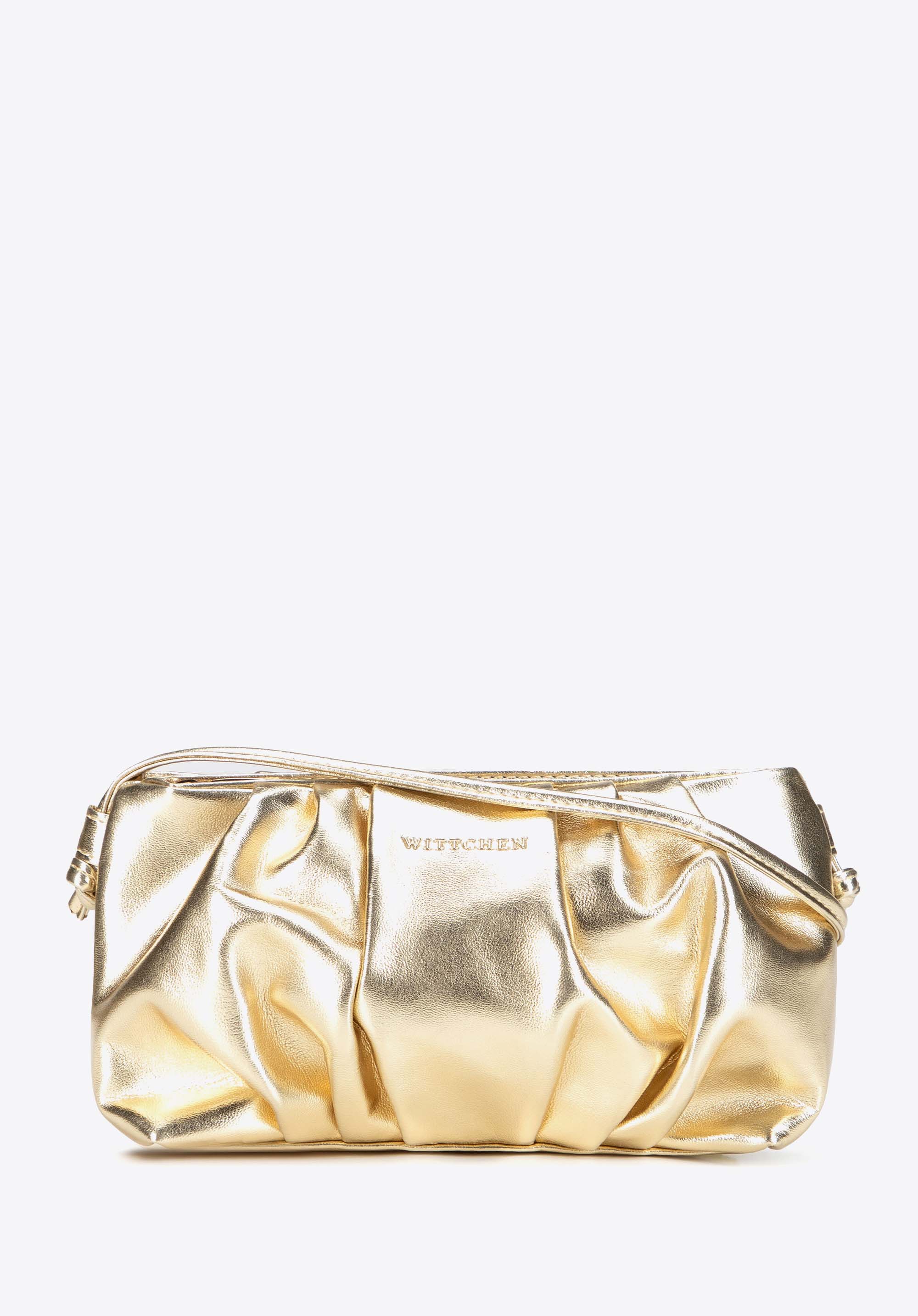 Elegante Clutch-Tasche, gold, 103-4Y-526-G, Bild 1
