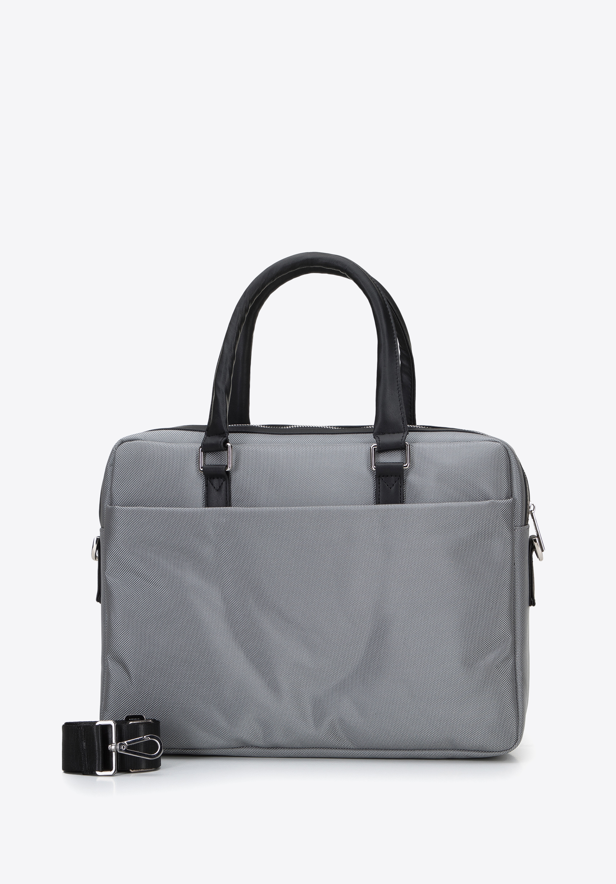 15,6” Laptoptasche für Herren mit dem Band, grau, 96-3U-902-8, Bild 1