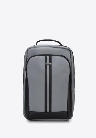 17-Zoll-Laptop-Rucksack für Herren mit dem Band, grau, 96-3U-900-8, Bild 1