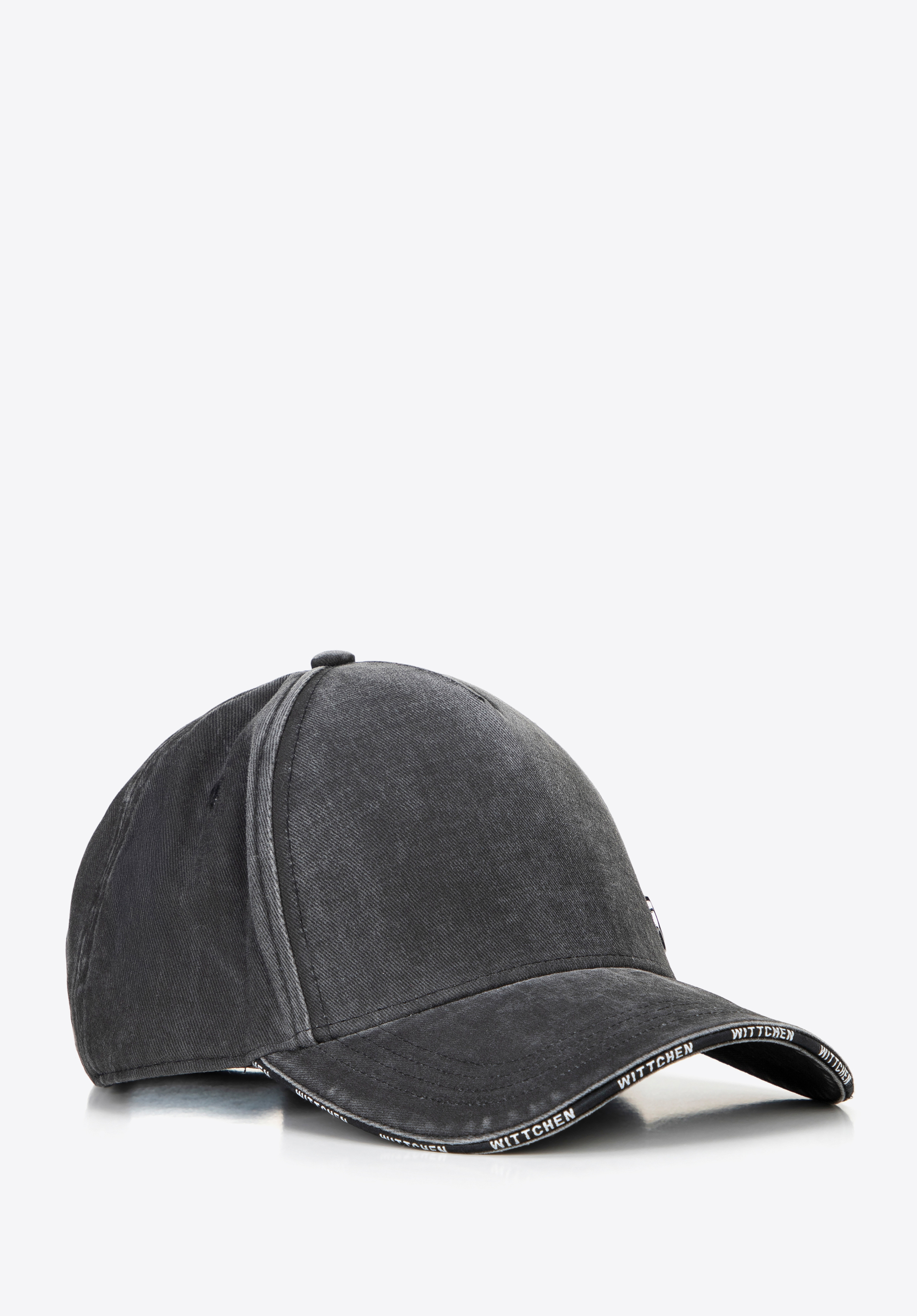 Baseballkappe aus Baumwolle, grau, 100-HF-005-8, Bild 1