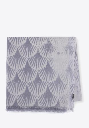 Doppelseitiger Damenschal aus Baumwolle, grau, 95-7D-X02-8, Bild 1