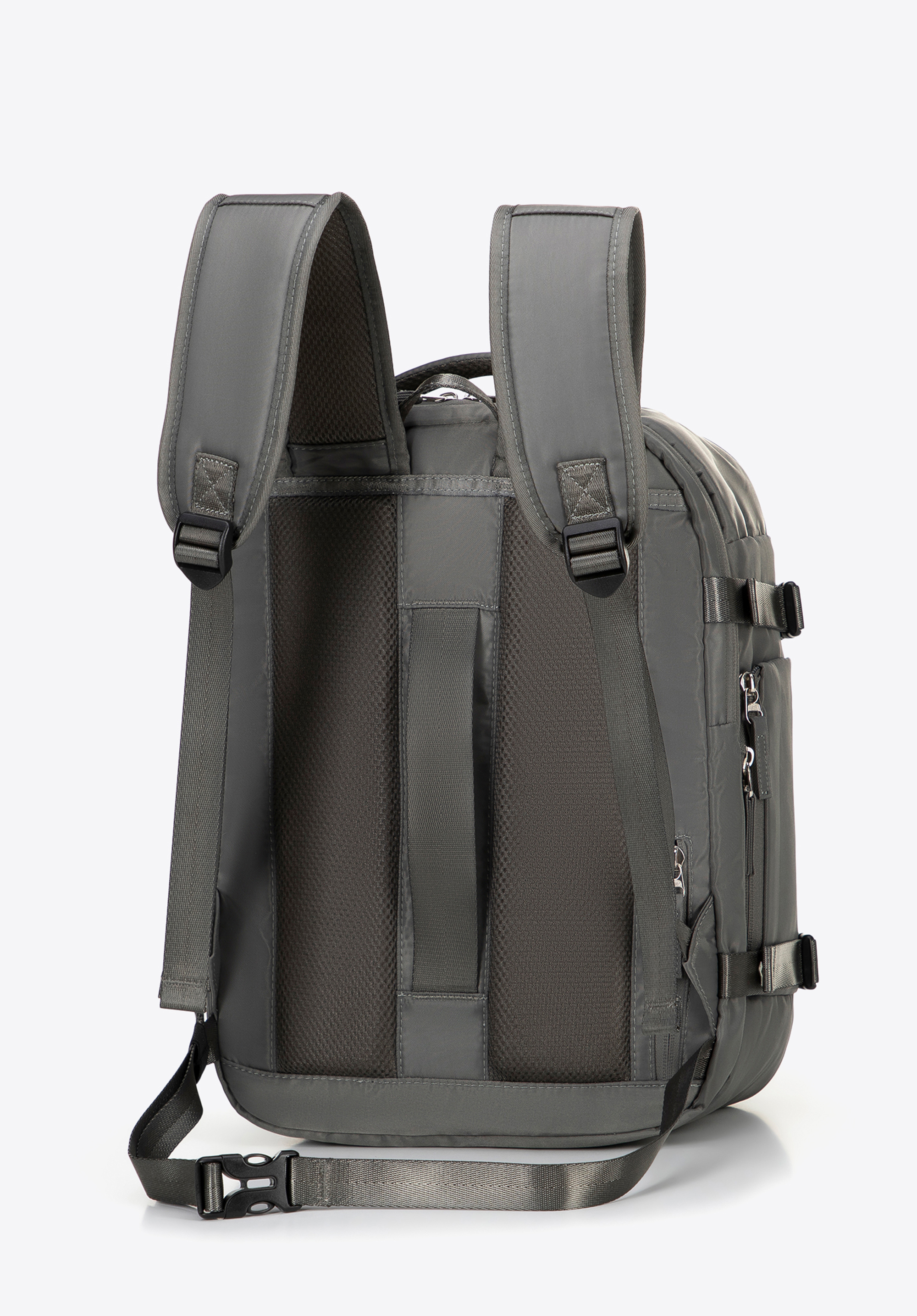 Expandierbarer Multifunktionsrucksack für das Flugzeug, grau, 56-3S-018-01, Bild 1