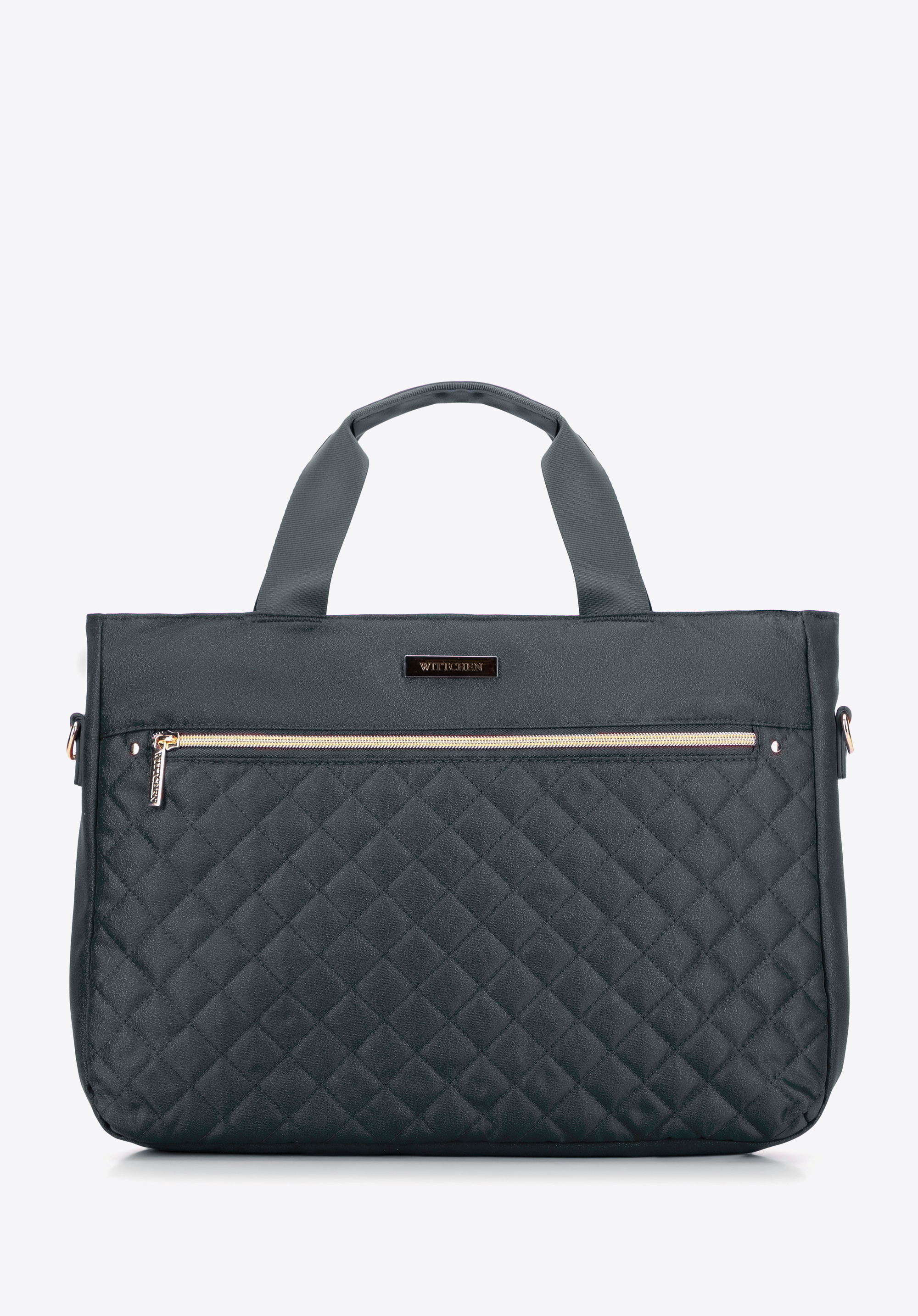 Gesteppte Business-Laptoptasche für 14, grau, 99-4Y-301-01, Bild 1