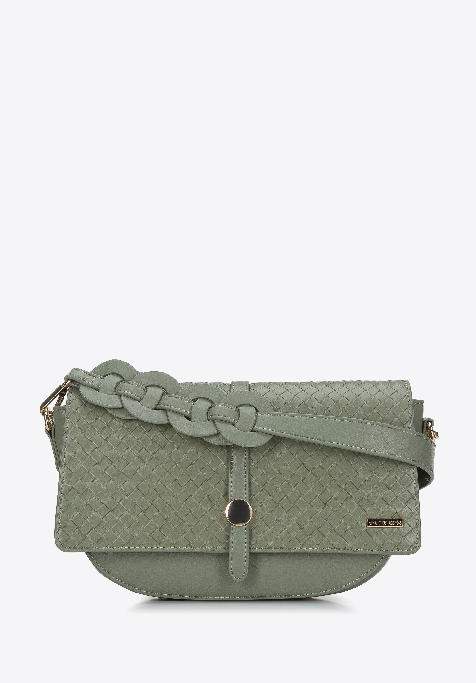 Halbkreisförmige Handtasche