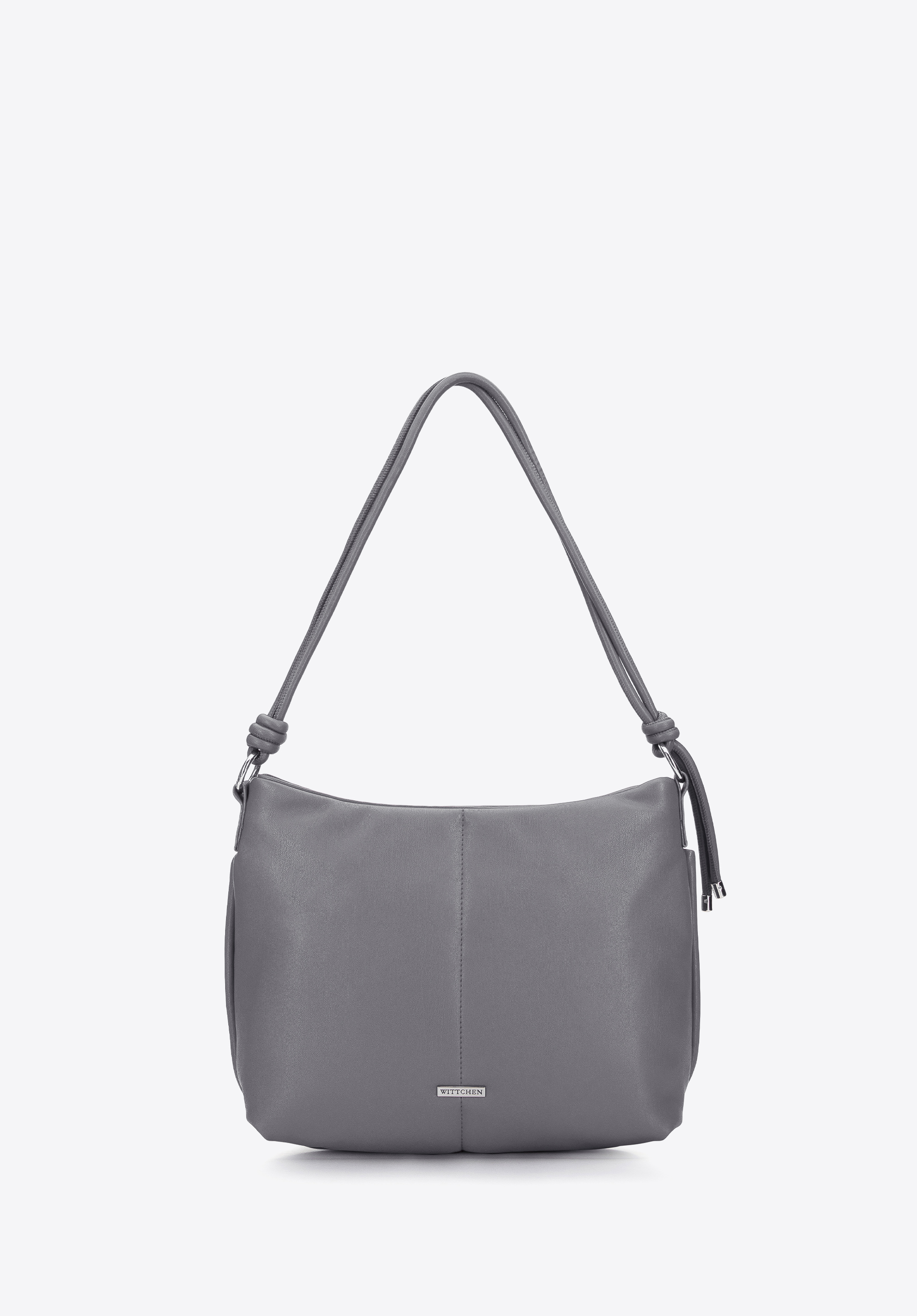 Handtasche aus weichem Öko-Leder mit Knoten