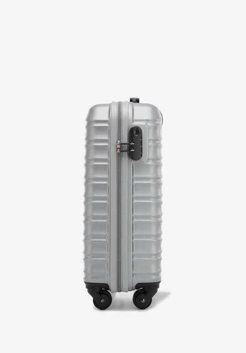 Kleiner Koffer aus ABS-Material, grau, 56-3A-311-11, Bild 2