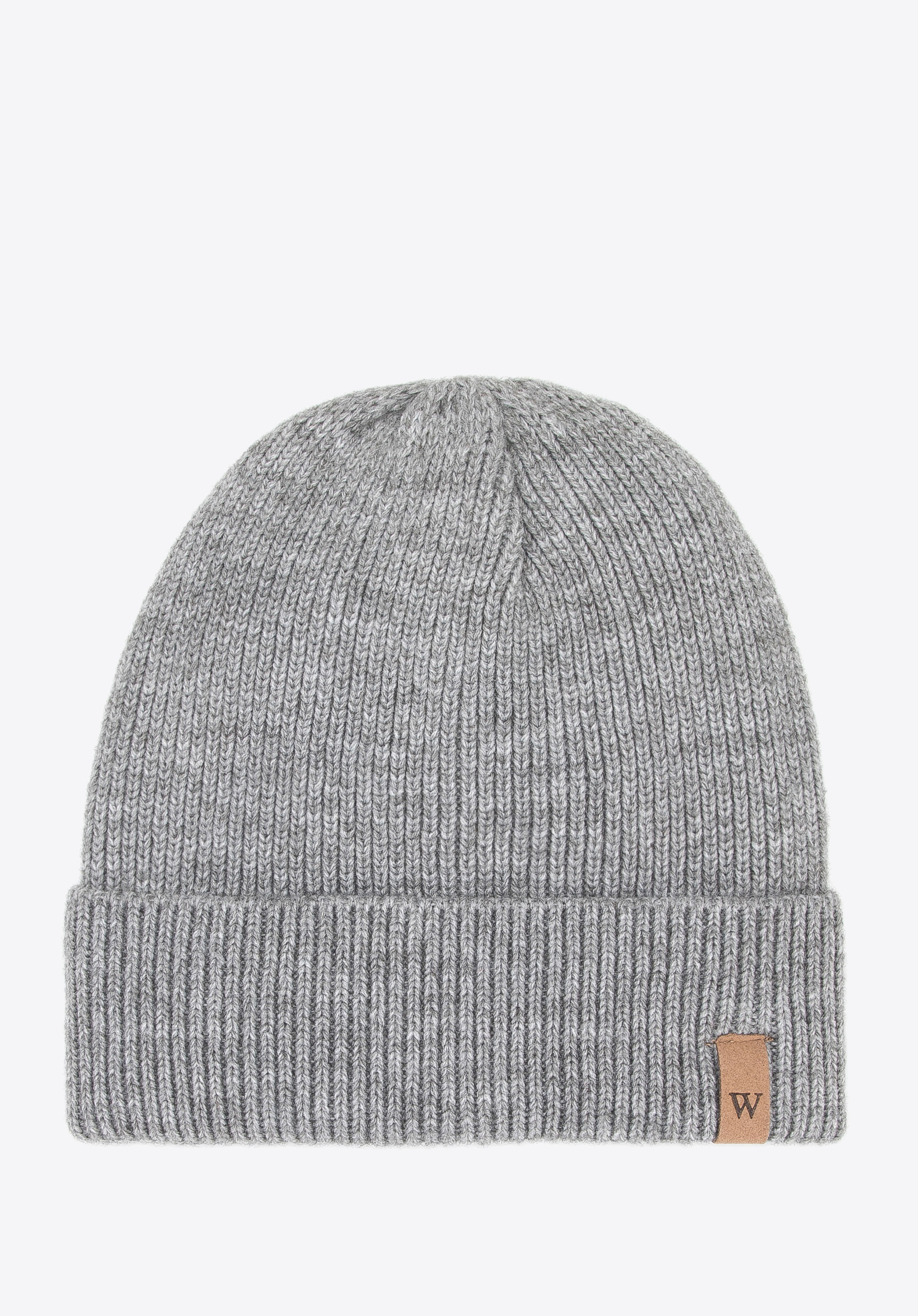 Klassische Wintermütze für Herren, grau, 95-HF-007-8, Bild 1