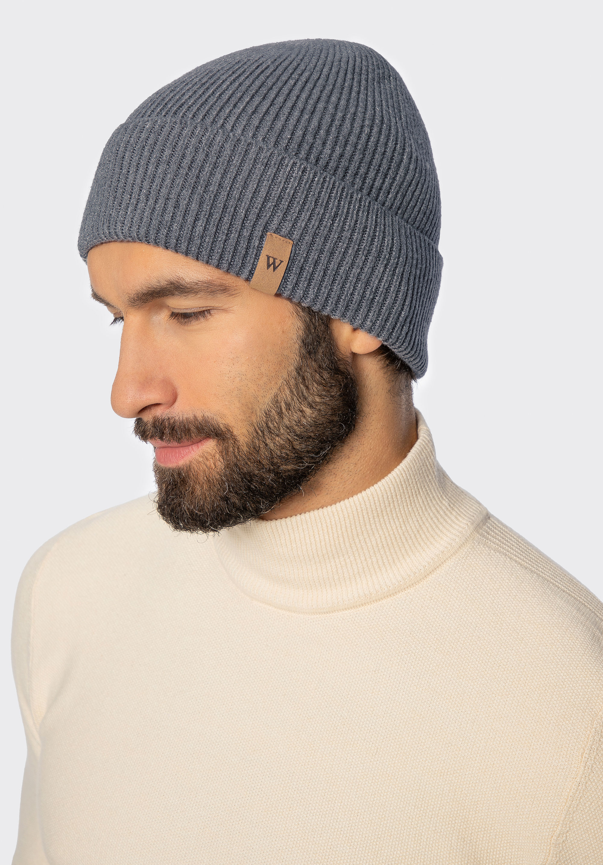 Klassischer Baumwollhut, grau, 101-HF-036-8, Bild 1