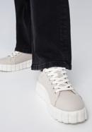 Plateau-Sneakers für Damen, grau, 98-D-959-9-37, Bild 15