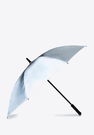 Reflektierender manueller Regenschirm, grau, PA-7-181-8, Bild 1