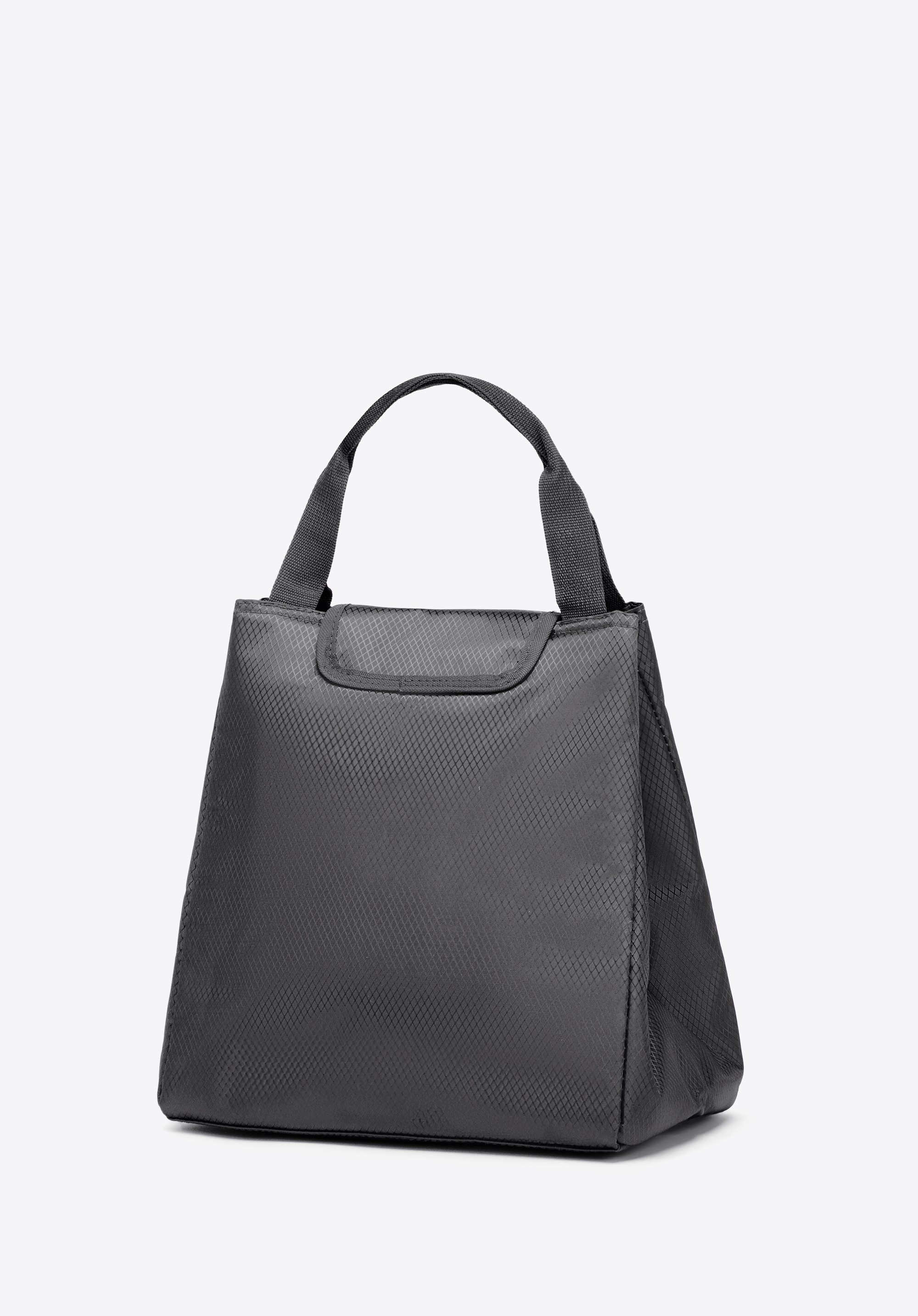 Trapezförmige Lunch-Tasche, grau, 56-3-022-01, Bild 1