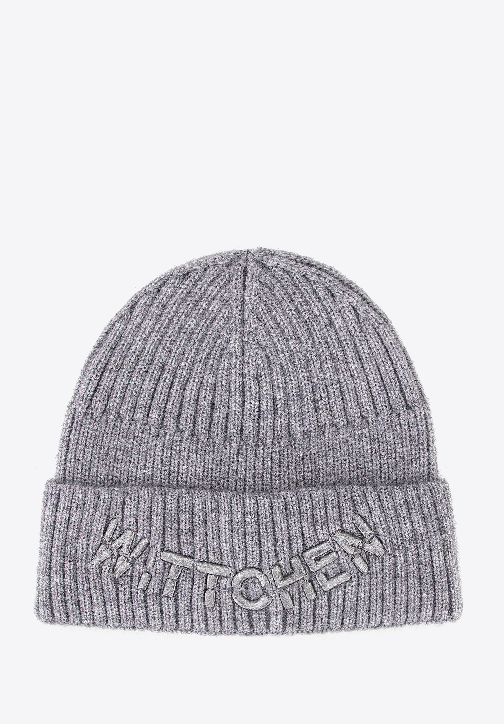 Wintermütze mit Logo-Stickerei, grau, 99-HF-201-8, Bild 1