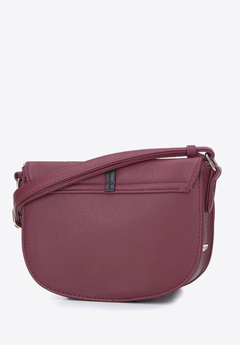 Geantă crossbody cu inel, grena, 93-4Y-702-21, Fotografie 2