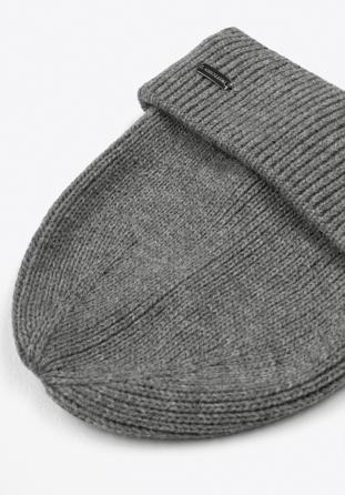 Șapcă pentru femei, gri închis, 97-HF-008-1, Fotografie 1