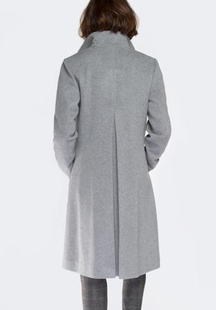 Női kabát, gri, 87-9W-100-8-L, Fotografie 1