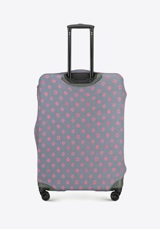 Husă pentru o valiză mare, gri - roz, 56-30-033-44, Fotografie 1