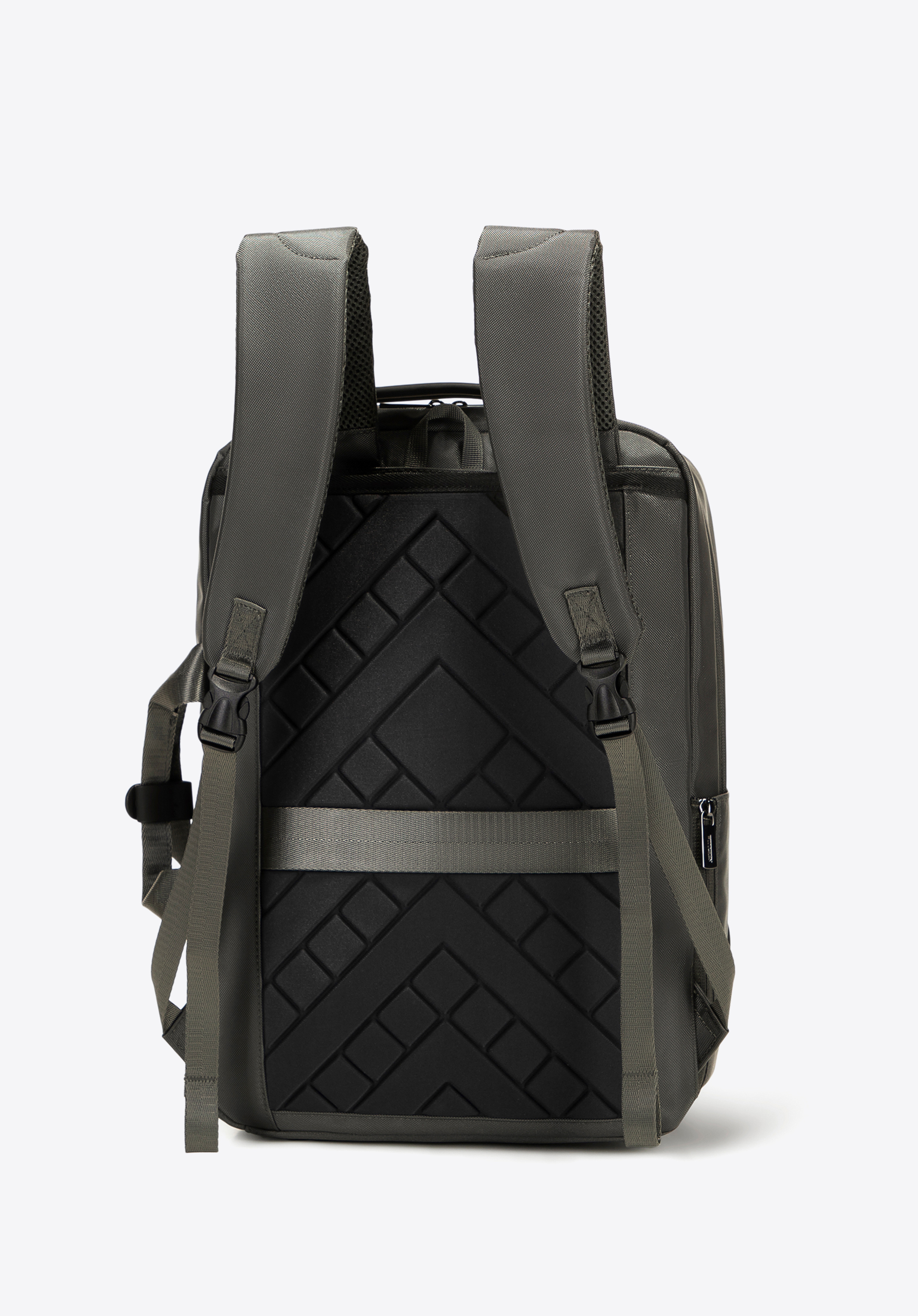 Rucsac de mână multifuncțional 2 în 1 pentru bărbați, tip avion, gri, 29-3P-226-8, Fotografie 1