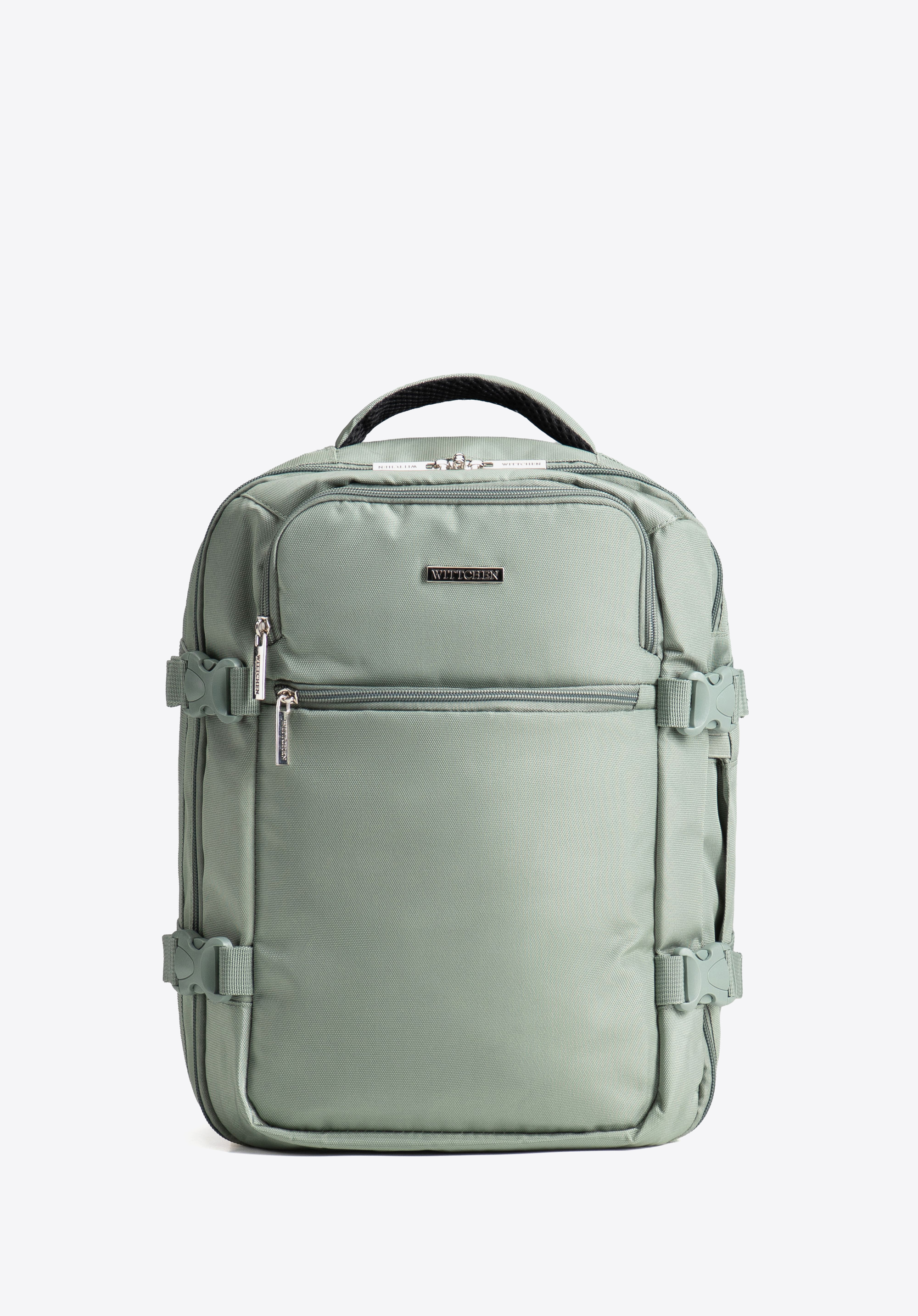 Rucsac de cabină cu buzunar pentru laptop de 13", gri-verzui, 29-3P-100-8, Fotografie 1