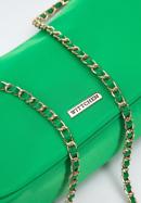 Baguette-Tasche aus Nylon für Damen an Kette, grün, 95-4Y-761-F, Bild 4