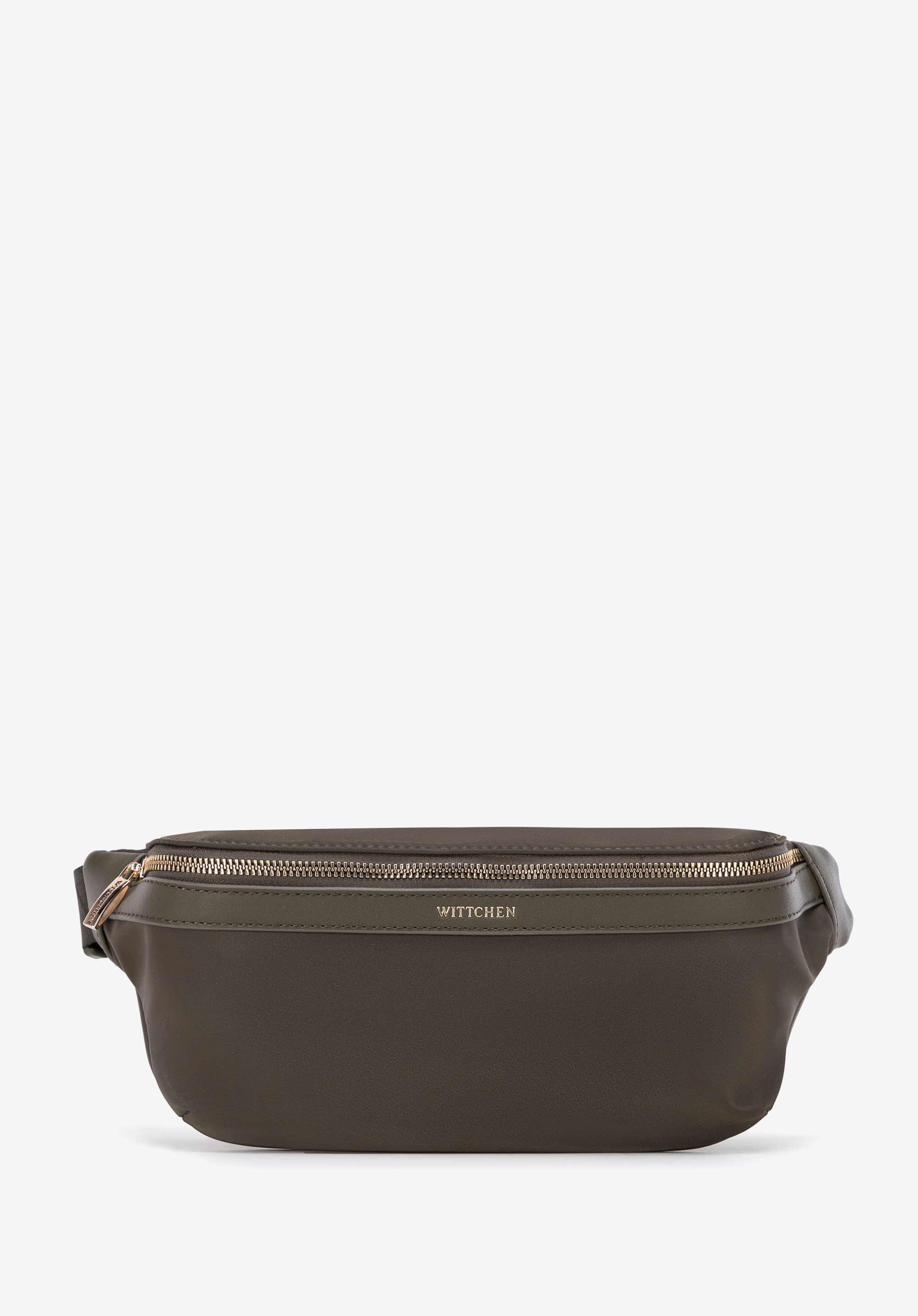 Damen-Gürteltasche aus Nylon, grün, 99-3Y-105-Z, Bild 1