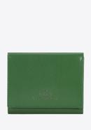 Damengeldbörse aus Glattleder mit Druckknopf, grün, 14-1-066-L0, Bild 1