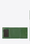 Damengeldbörse aus Glattleder mit Druckknopf, grün, 14-1-066-L0, Bild 2
