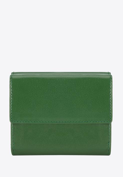 Damengeldbörse aus Glattleder mit Druckknopf, grün, 14-1-066-L0, Bild 6