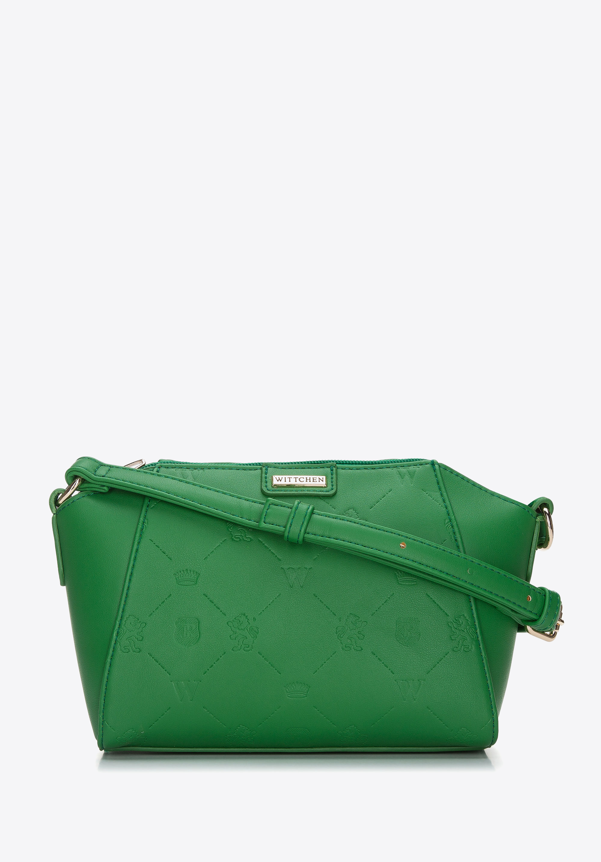Kleine Crossbody-Tasche mit Prägung
