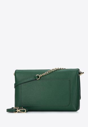 Kleine Damentasche aus Leder mit Riemen |WITTCHEN| 95-4E-647, grün, 95-4E-647-Z, Bild 1