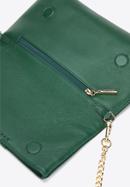 Kleine Damentasche aus Leder mit Riemen |WITTCHEN| 95-4E-647, grün, 95-4E-647-Z, Bild 4