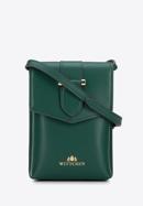 Mini-Tasche für Damen  aus Leder, grün, 95-2E-601-33, Bild 1