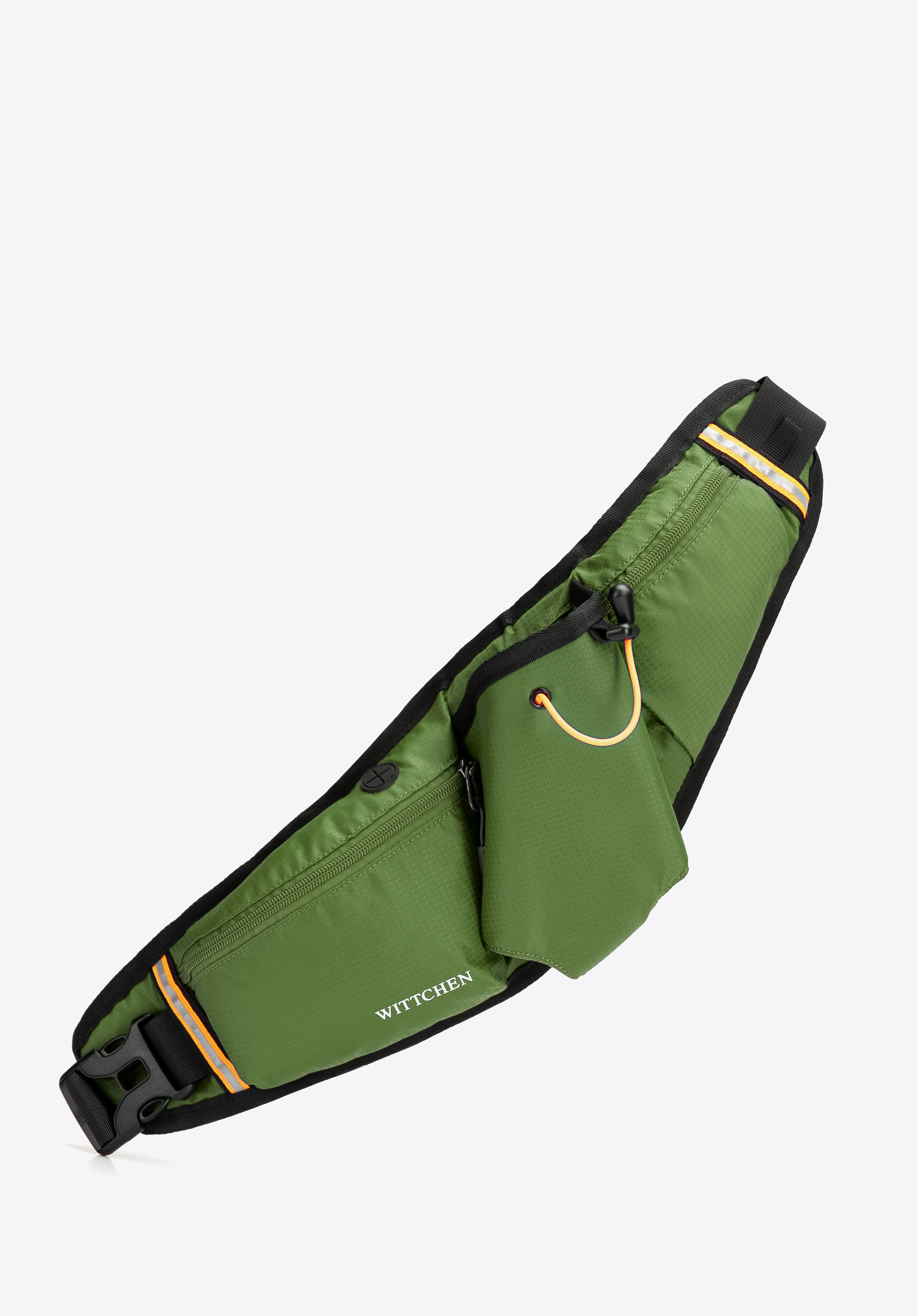 Nylon-Bauchtasche, grün, 56-3S-012-85, Bild 1