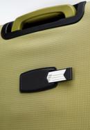 Kleiner Weichschalenkoffer mit glänzendem Reißverschluss, grün, 56-3S-851-86, Bild 9
