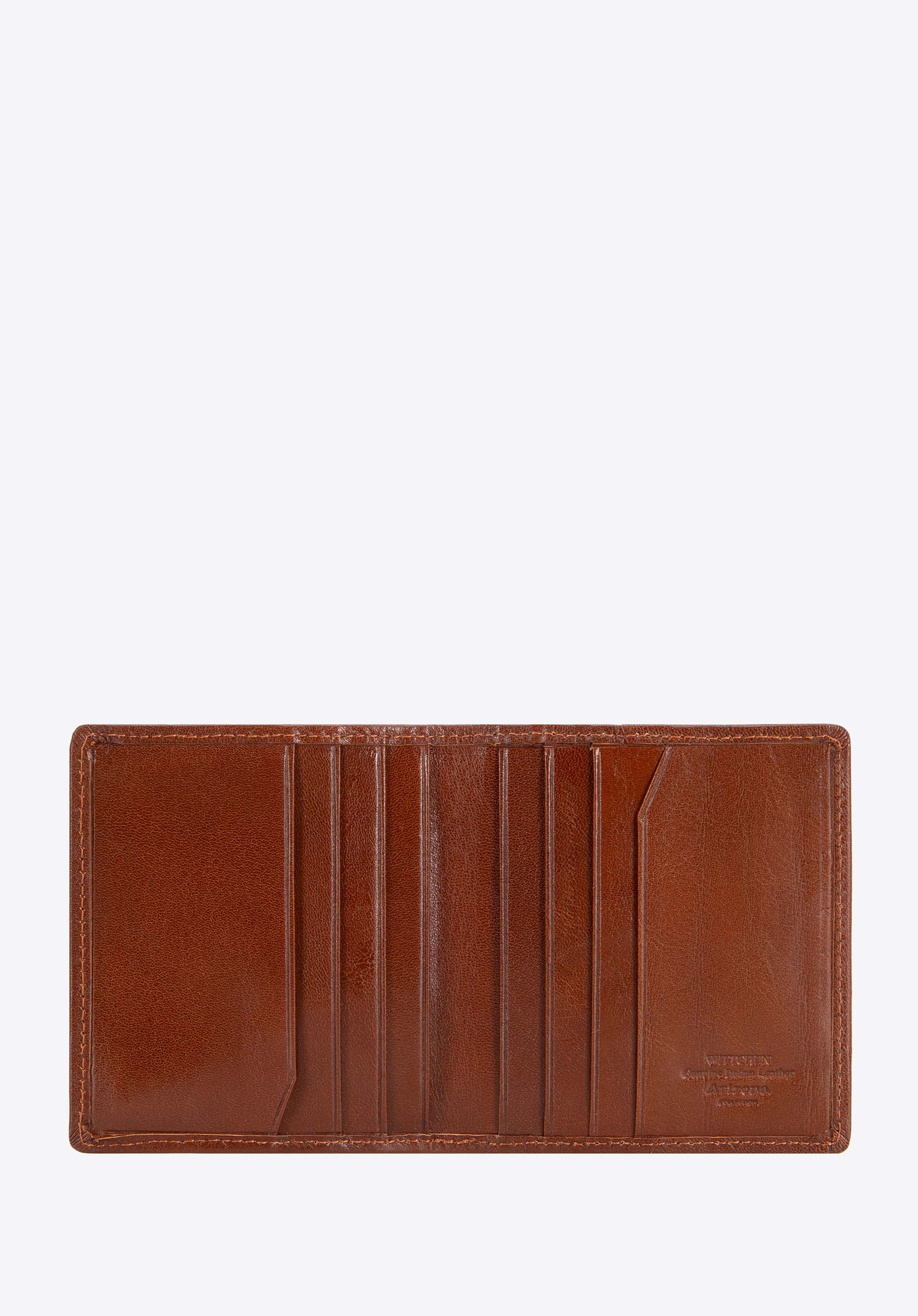 Kartenetui aus Leder mit Wappen, hellbraun, 10-2-291-5, Bild 1