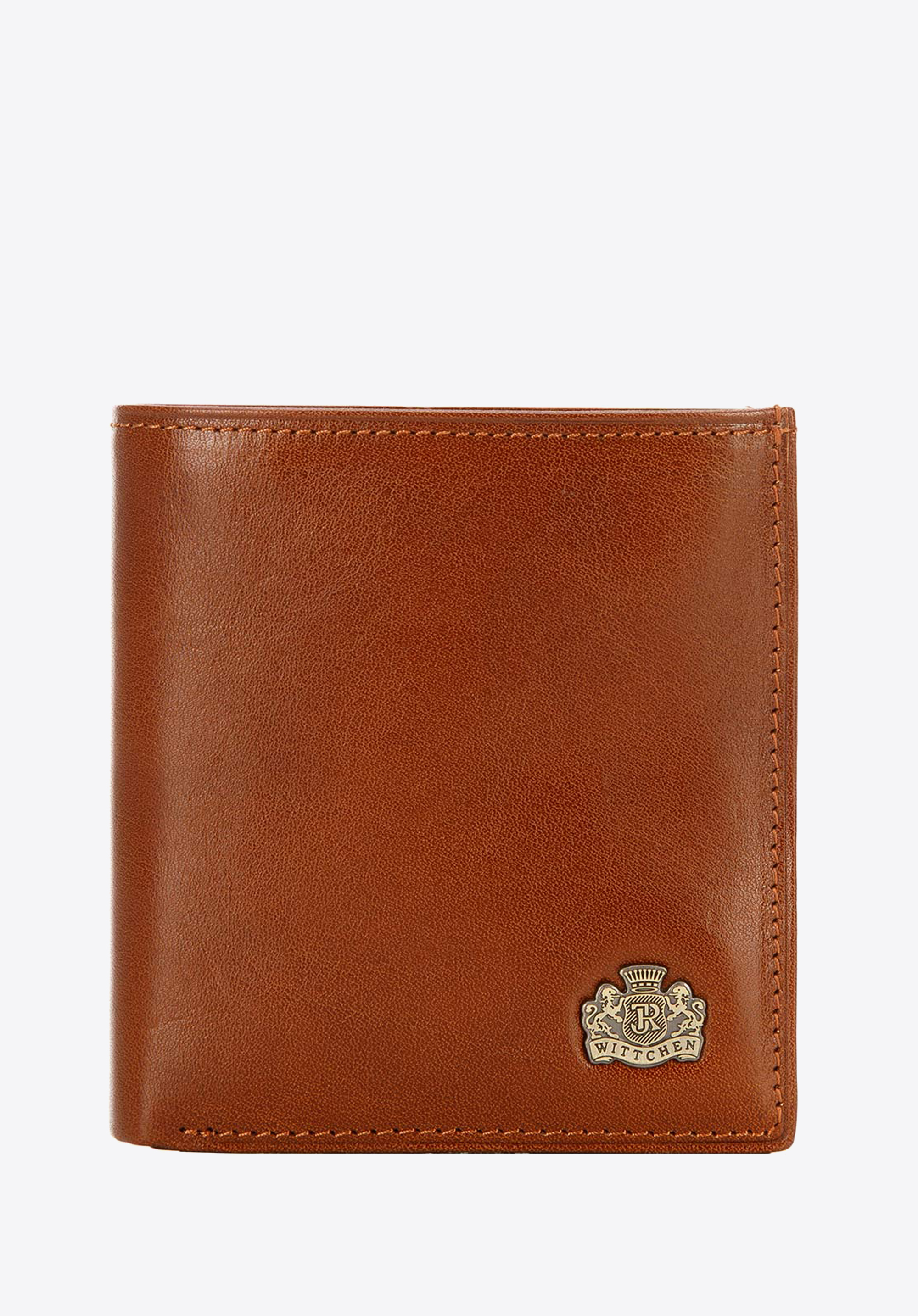 Kleine Geldbörse aus Leder, hellbraun, 10-1-065-5, Bild 1