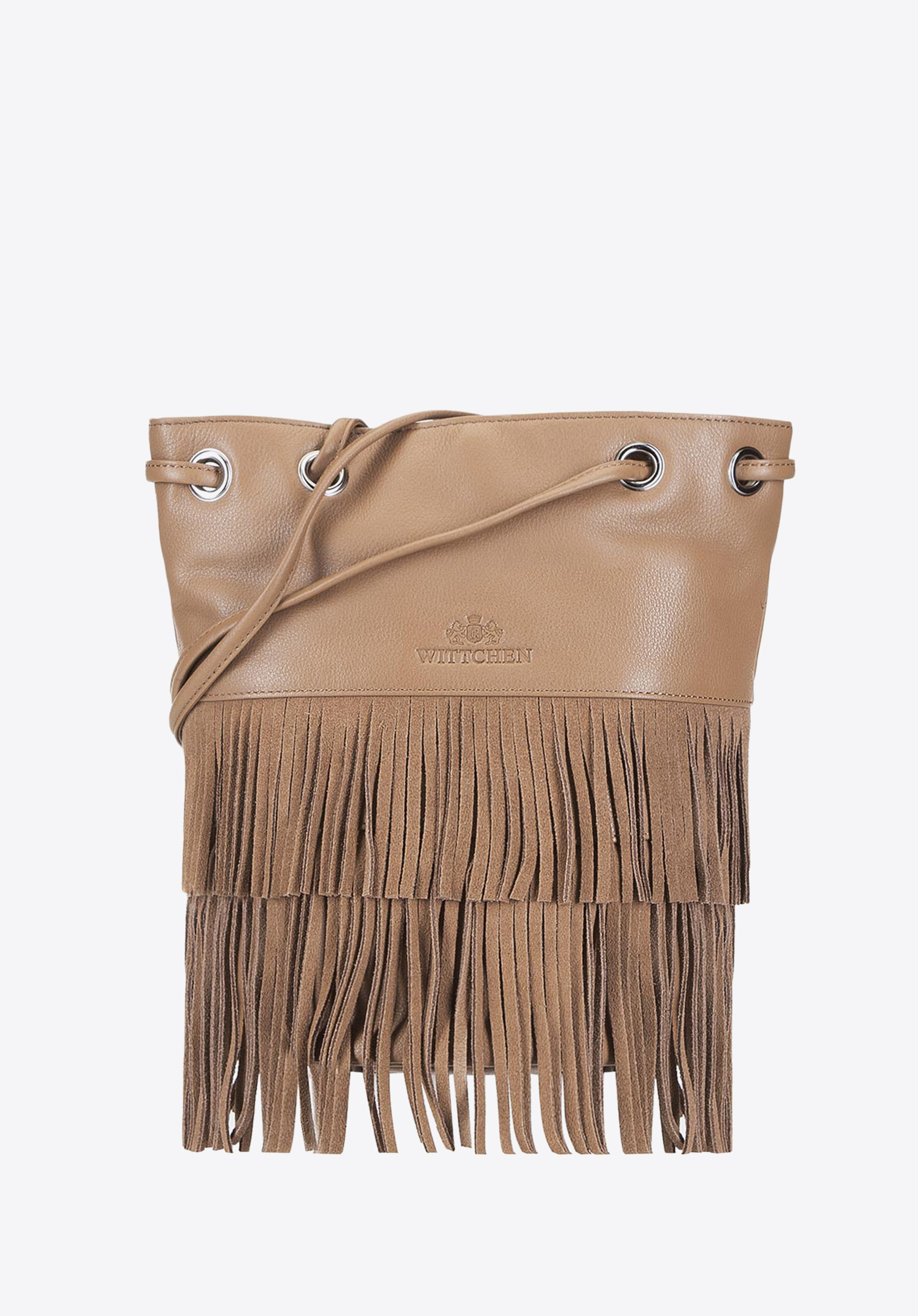 Handtasche für Damen, hellbraun, 88-4E-926-9, Bild 1