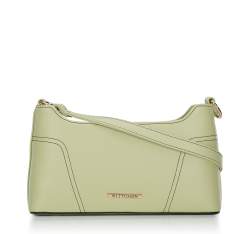 Klassische Baguette-Handtasche für Damen, hellgrün, 94-4Y-404-Z, Bild 1