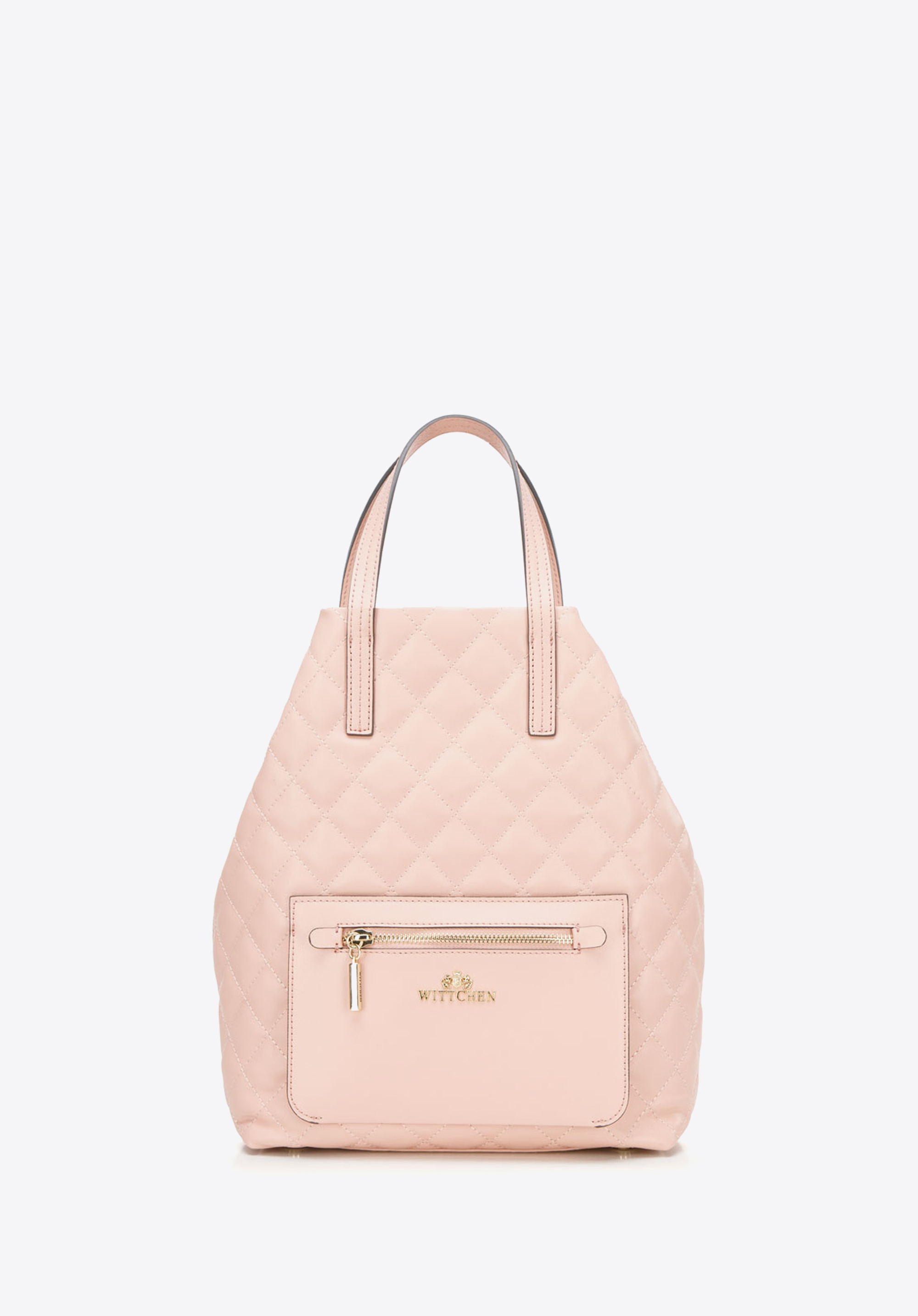 GROSSER DAMEN-RUCKSACK MIT STEPPUNG, helllrosa, 92-4E-616-P, Bild 1