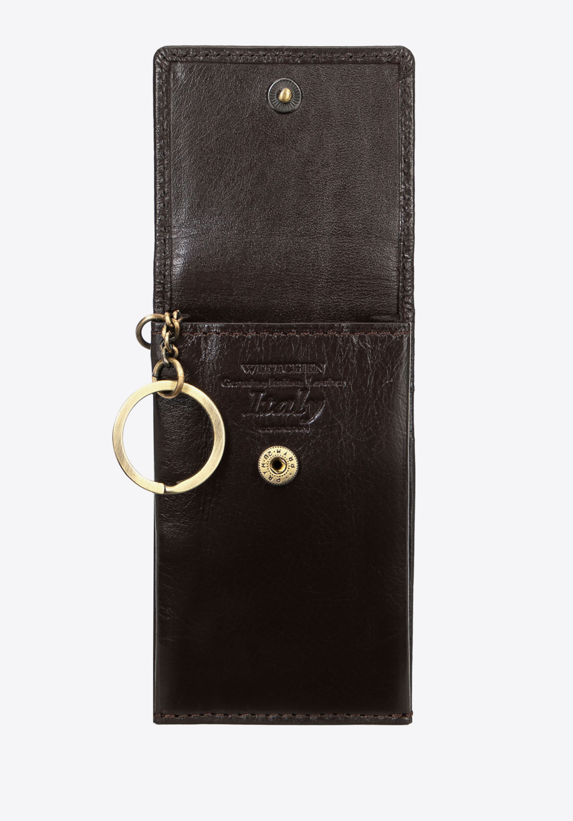 Leather key case, hnedá, 21-2-015-L40, Obrázok 1