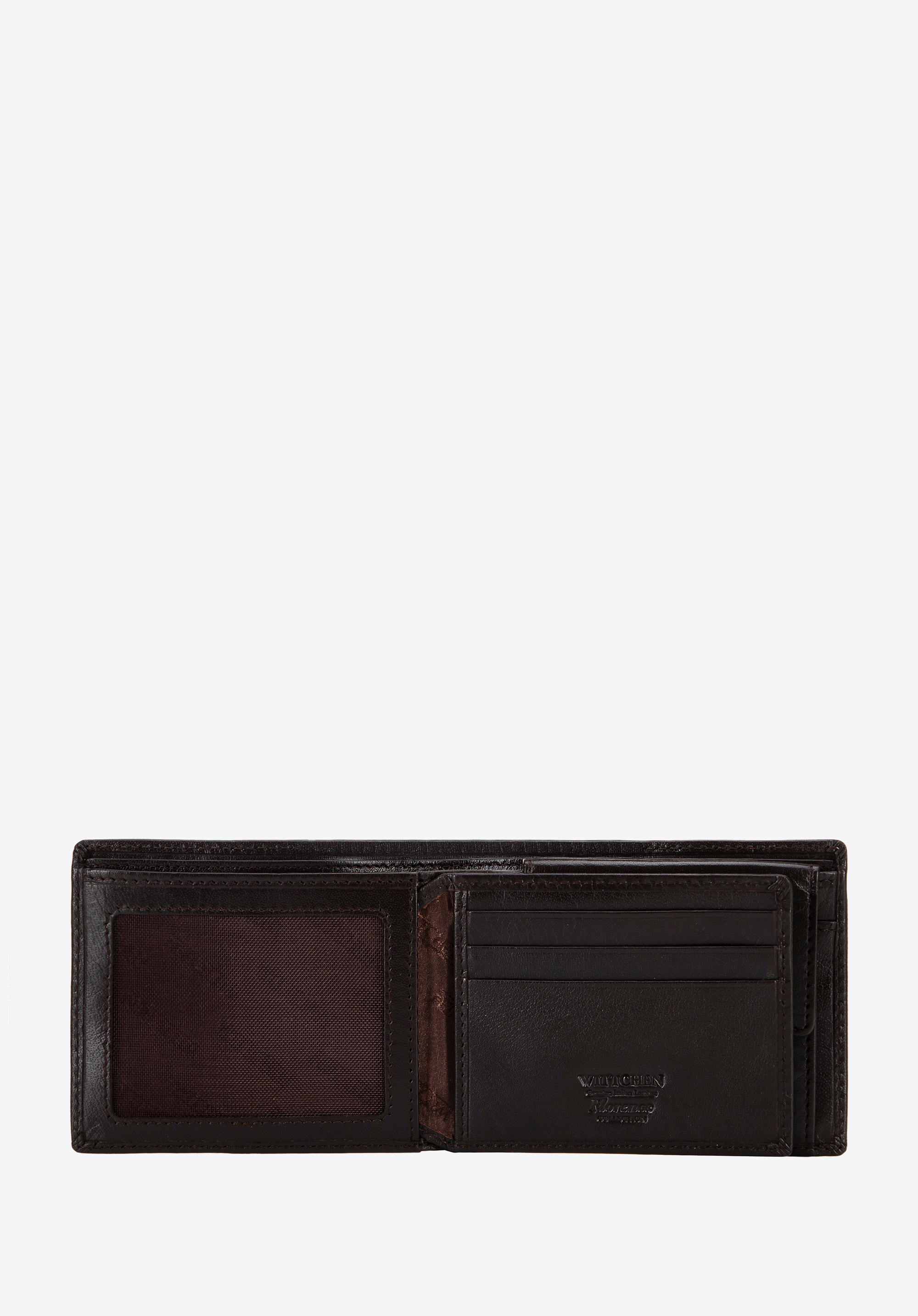 Pánská kožená peněženka, hnědá, 14-1-116-LG4, Obrázek 1