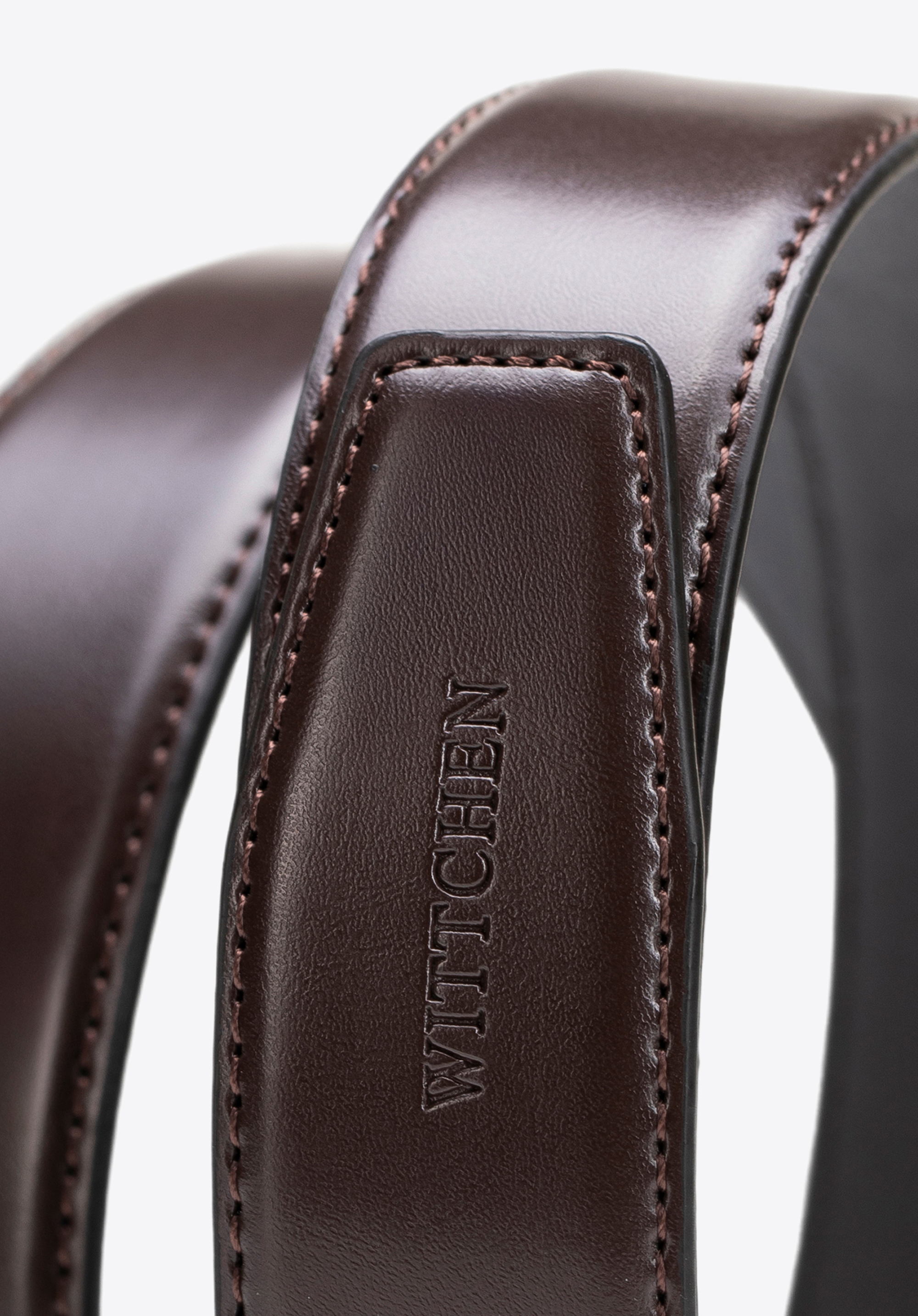 Pánská sada: opasek a pouzdro na karty, hnědá, 102-8M-S14-4-12, Obrázek 1