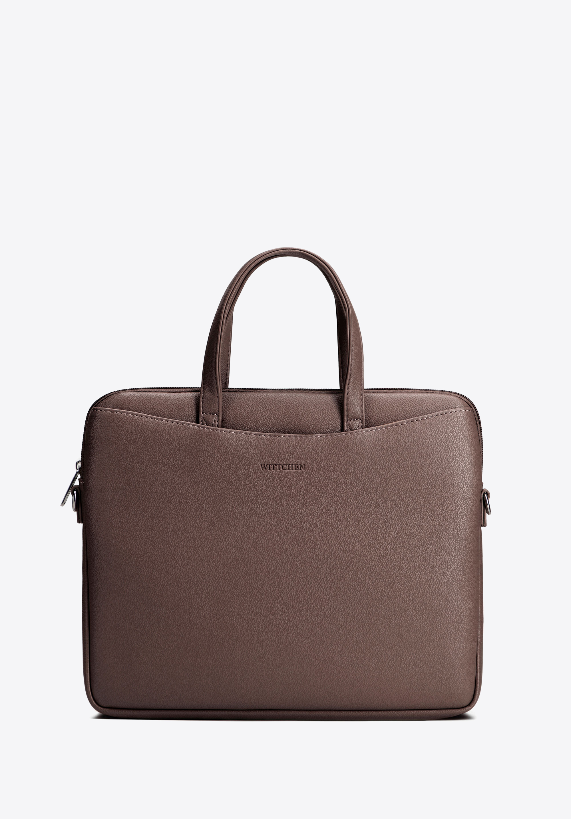 Pánská taška na notebook z umělé kůže 13–14", hnědá, 102-3P-921-4, Obrázek 1